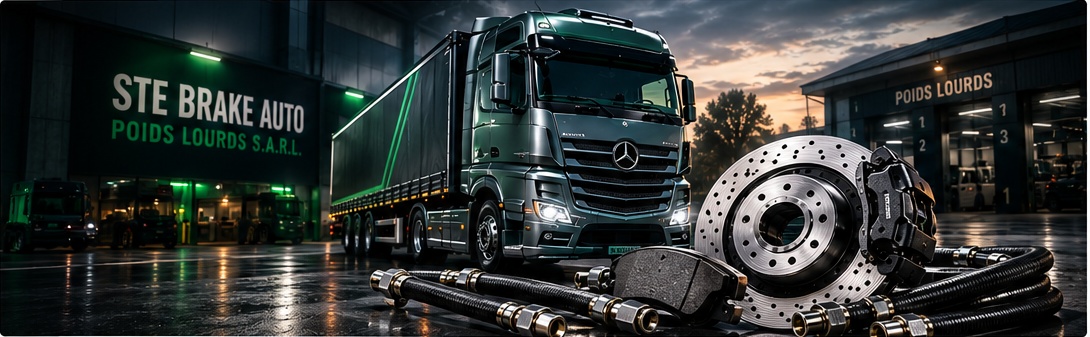 Camion poids lourd et système de freinage STE BRAKE AUTO